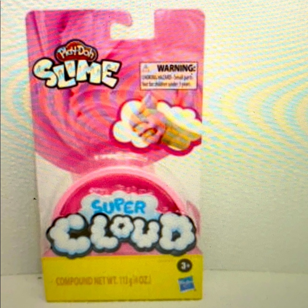 Play-doh Super Cloud Single Can of Pink Slime